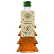 Zestaw 10 syropów o smaku imbirowym w butelkach choinkach 250 ml w serca – zdjęcie produktowe