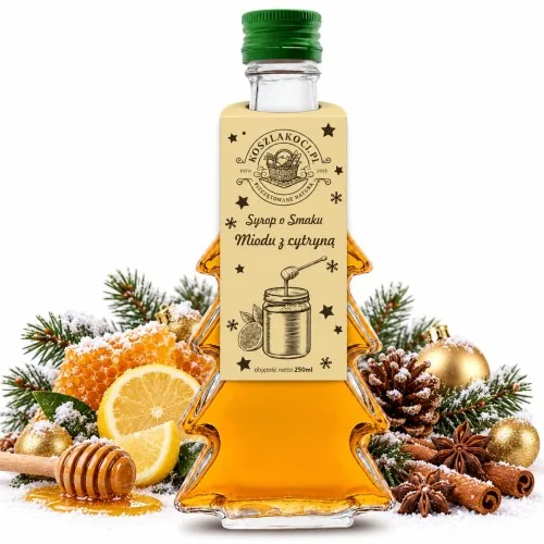 Syrop o smaku miodu z cytryną z karty produktu KapKap